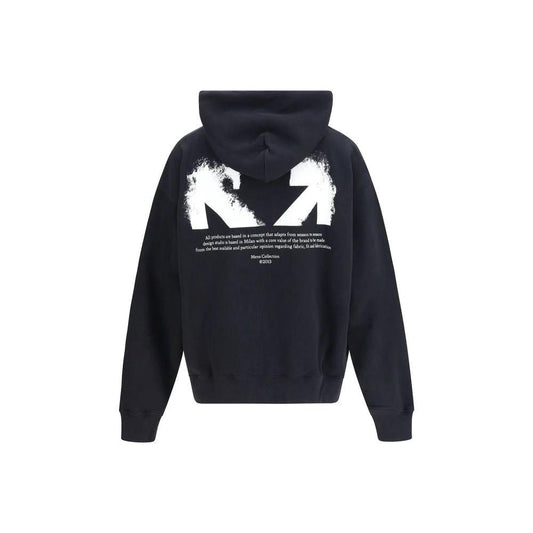 Off-White Schwarzer Baumwoll-Sweatshirt by Off-White