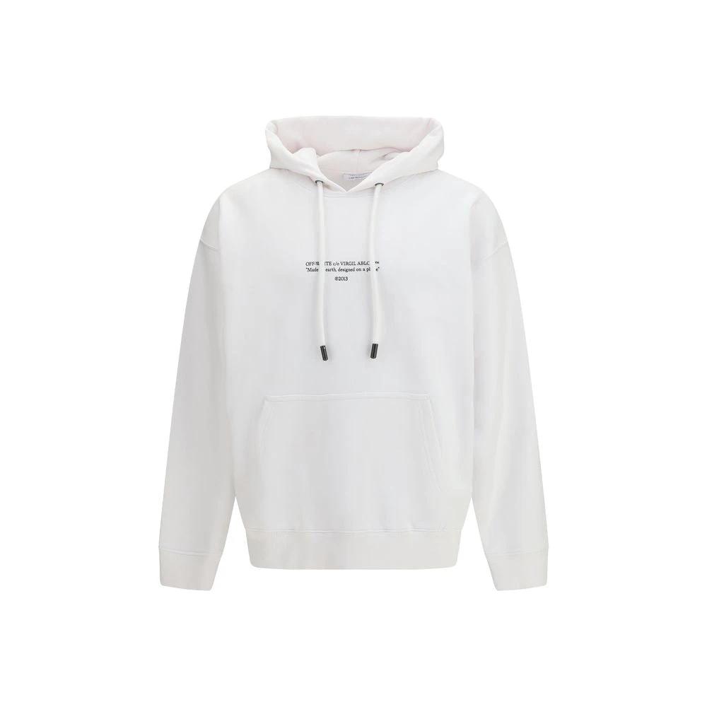 Off-White Weißes Baumwoll-Sweatshirt by Off-White