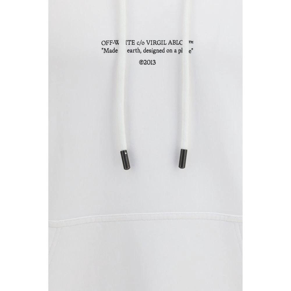 Off-White Weißes Baumwoll-Sweatshirt by Off-White