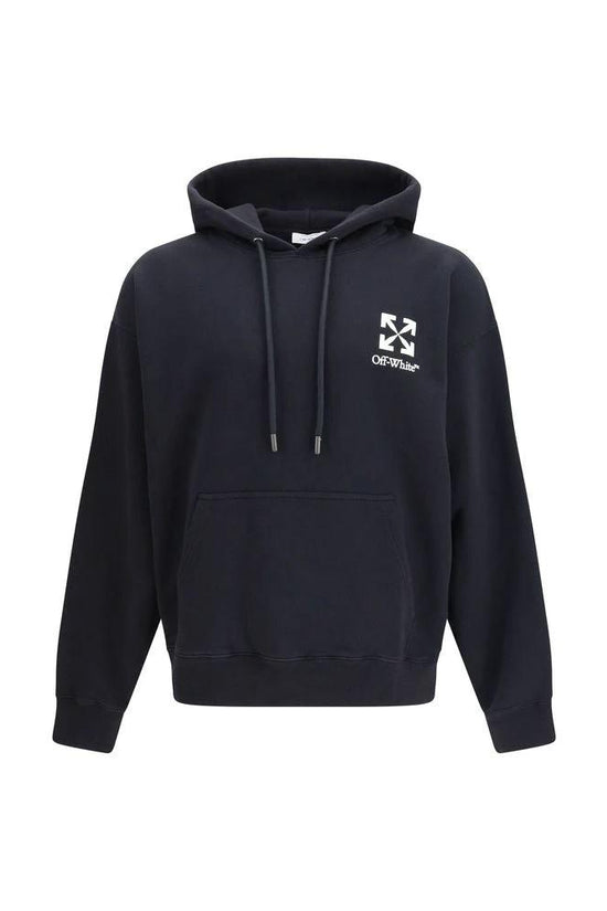 Off-White Schwarzer Baumwoll-Sweatshirt by Off-White