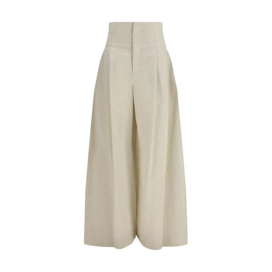 Brunello Cucinelli Palazzo Hose Beige | ELORÉ by Brunello Cucinelli