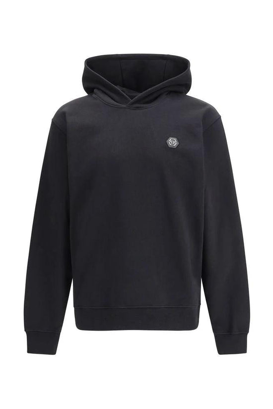 Philipp Plein Schwarzer Baumwoll-Sweatshirt by Philipp Plein
