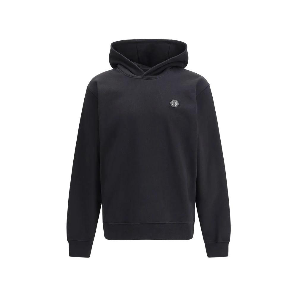 Philipp Plein Schwarzer Baumwoll-Sweatshirt by Philipp Plein