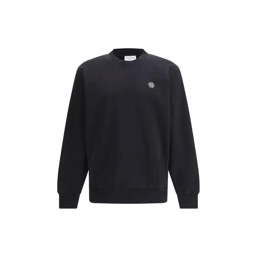 Philipp Plein Schwarzer Baumwoll-Sweatshirt by Philipp Plein