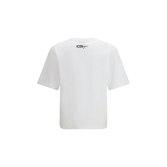 Dsquared² Weißes Baumwoll-T-Shirt by Dsquared²