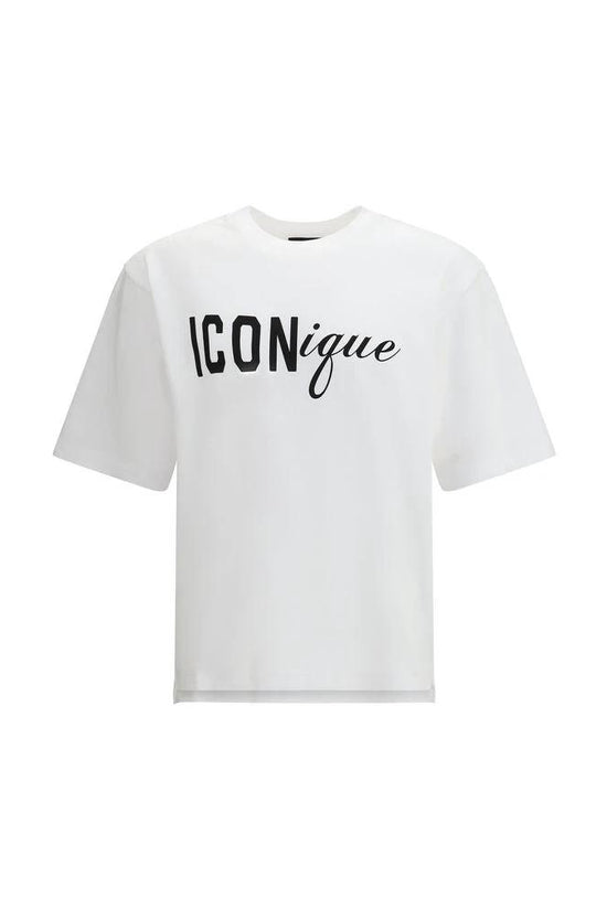 Dsquared² Weißes Baumwoll-T-Shirt by Dsquared²