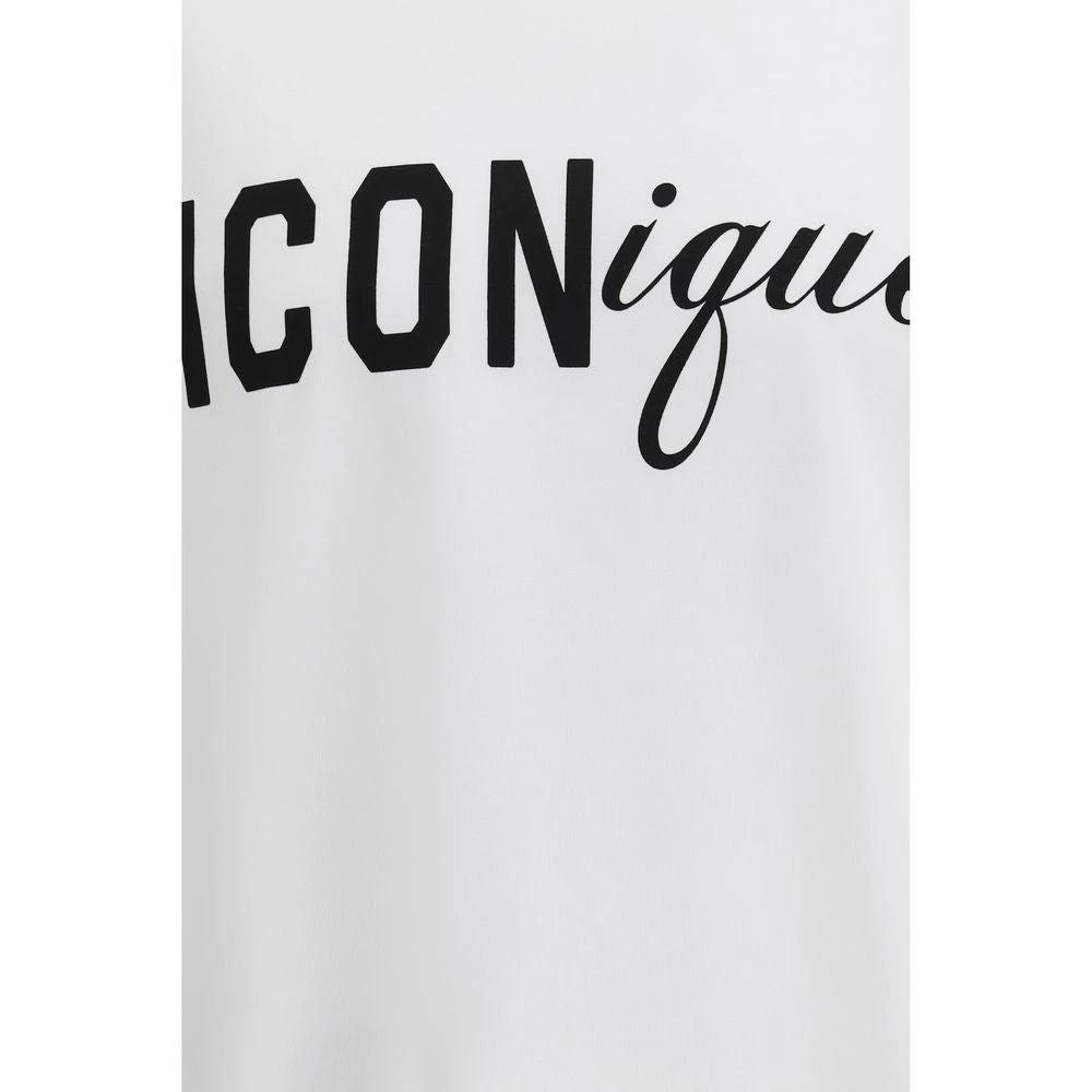 Dsquared² Weißes Baumwoll-T-Shirt by Dsquared²