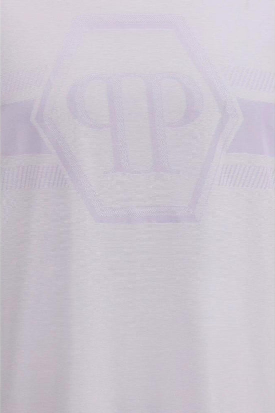 Philipp Plein Weißes Baumwoll-T-Shirt by Philipp Plein