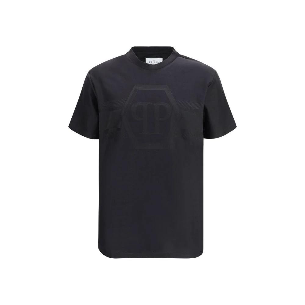 Philipp Plein Schwarzes Baumwoll-T-Shirt by Philipp Plein