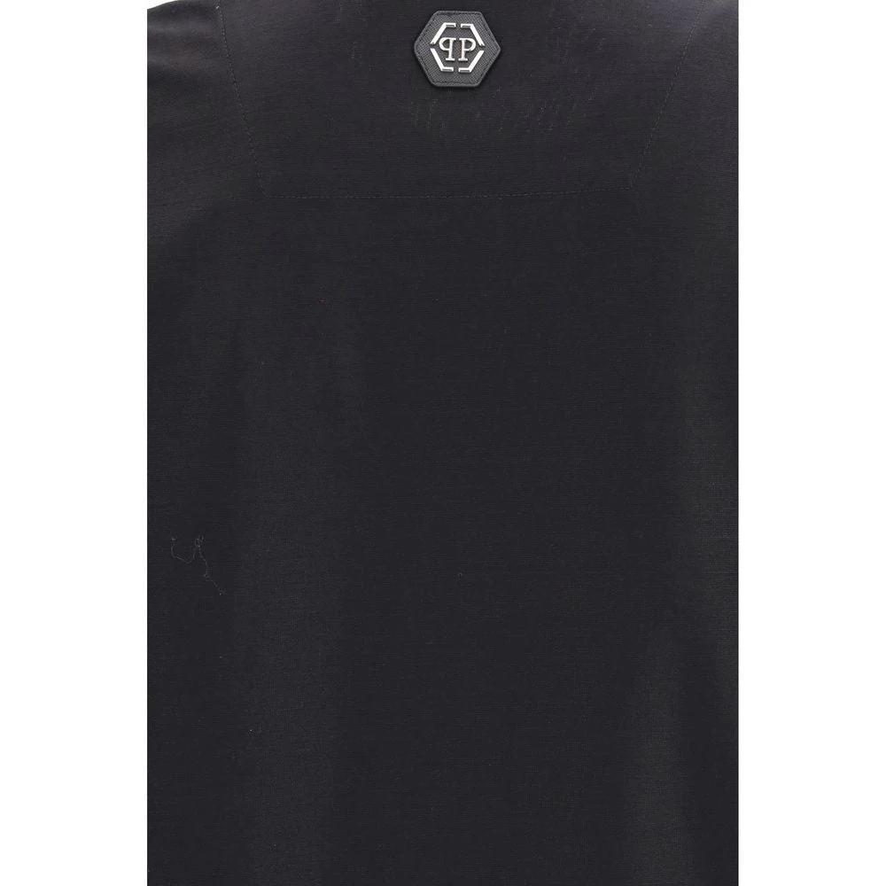 Philipp Plein Schwarzes Baumwoll-T-Shirt by Philipp Plein