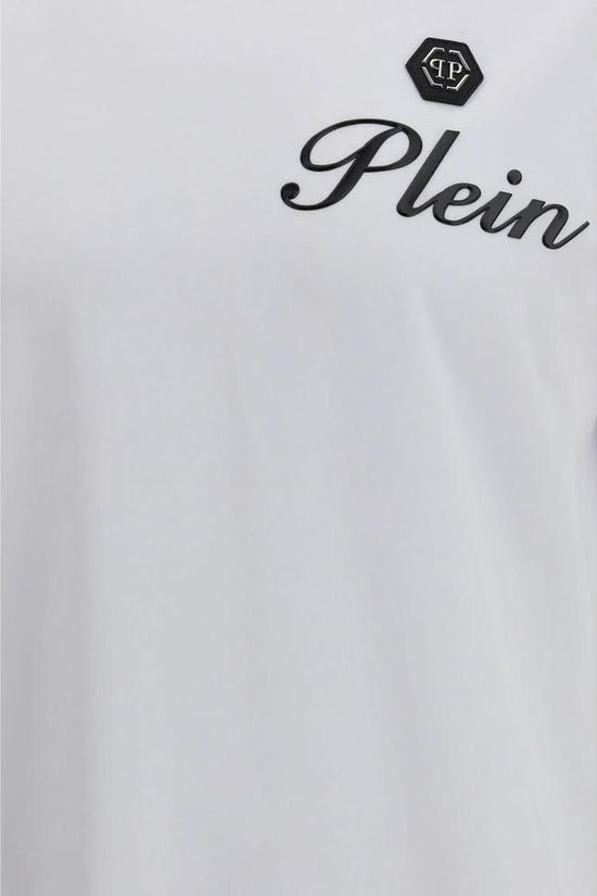 Philipp Plein Weißes Baumwoll-T-Shirt by Philipp Plein