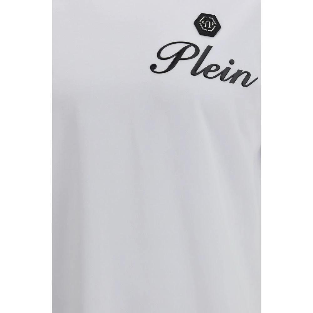 Philipp Plein Weißes Baumwoll-T-Shirt by Philipp Plein