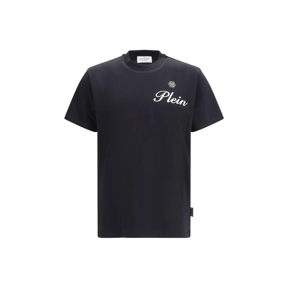 Philipp Plein Schwarzes Baumwoll-T-Shirt by Philipp Plein