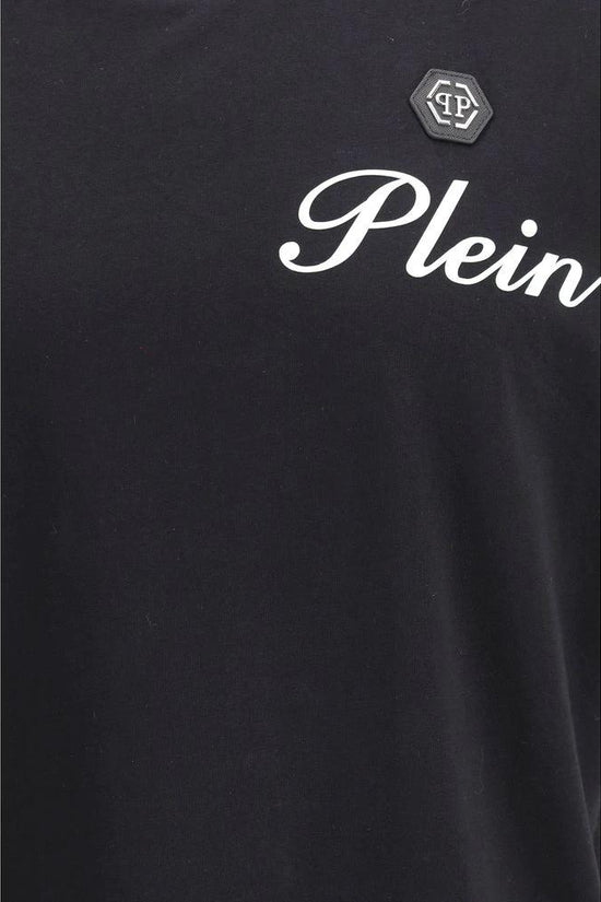 Philipp Plein Schwarzes Baumwoll-T-Shirt by Philipp Plein