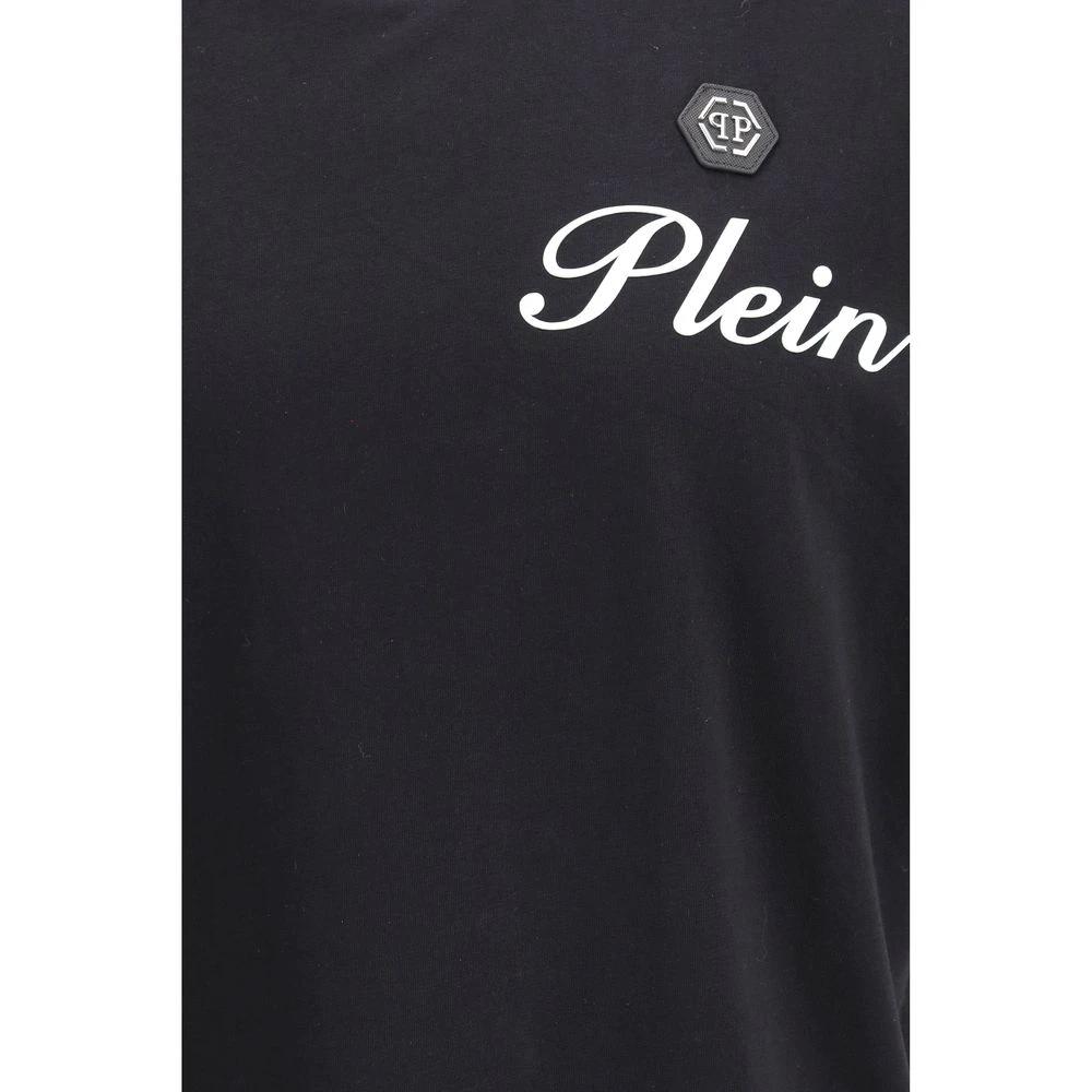 Philipp Plein Schwarzes Baumwoll-T-Shirt by Philipp Plein