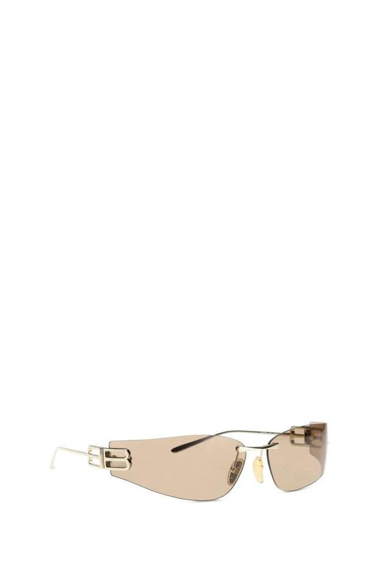 Balenciaga Sonnenbrille aus Goldmetall by Balenciaga