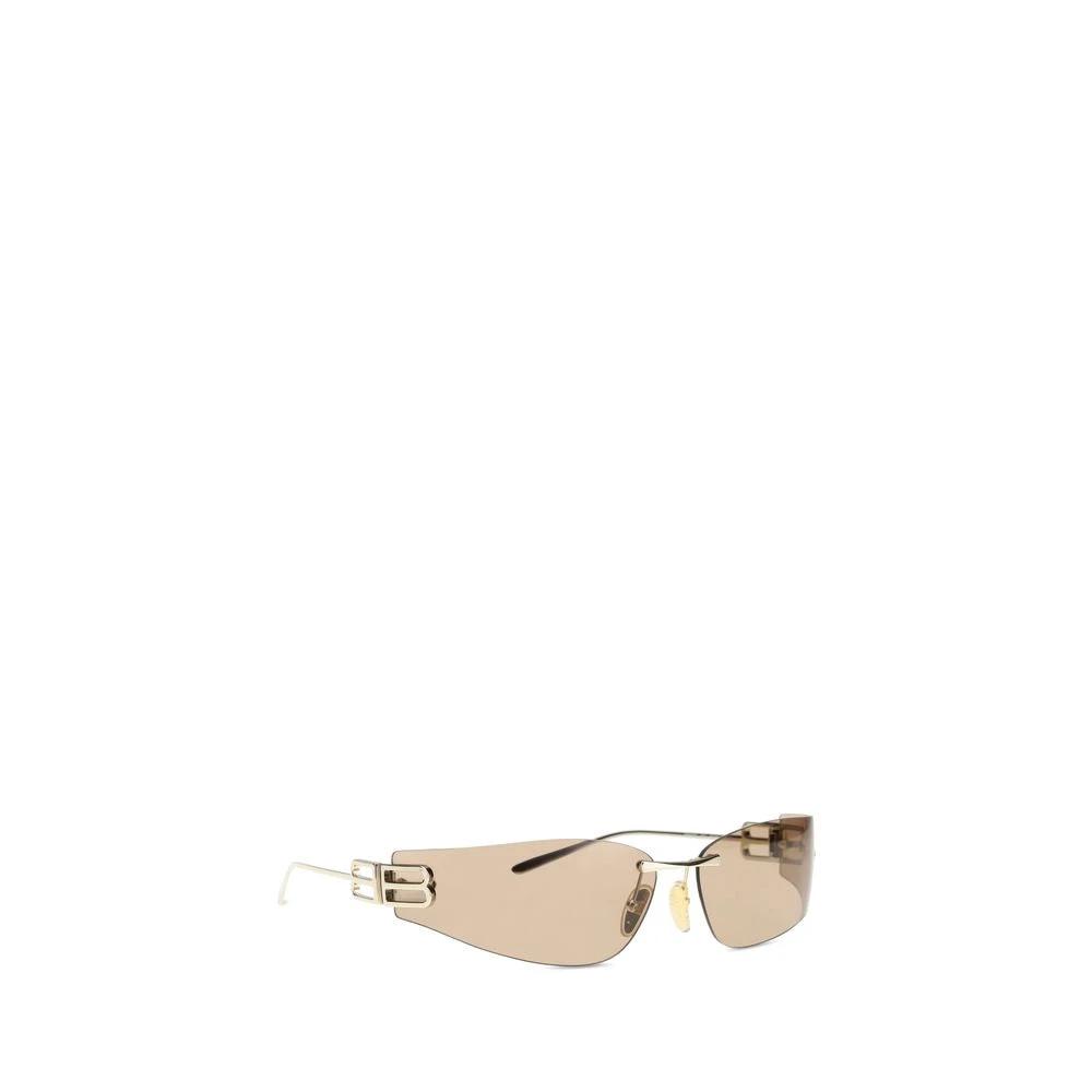 Balenciaga Sonnenbrille aus Goldmetall by Balenciaga