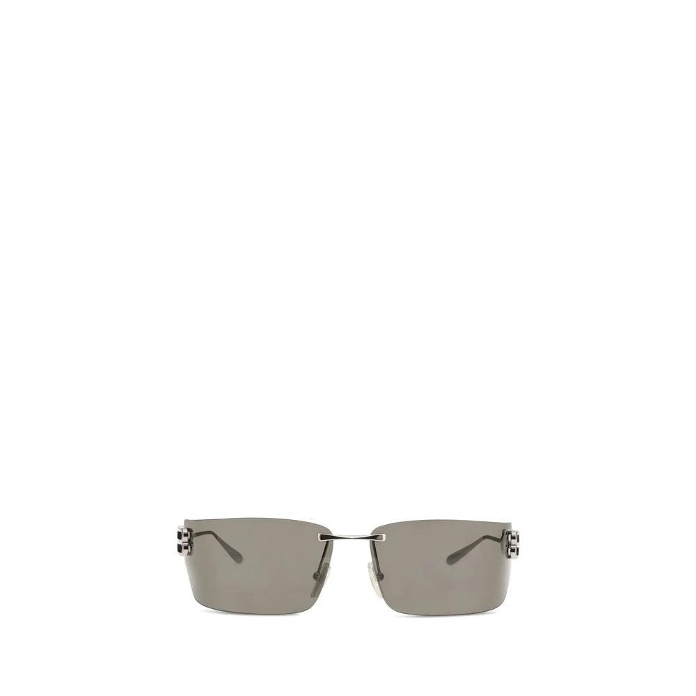 Balenciaga Sonnenbrille aus silbernem Metall by Balenciaga