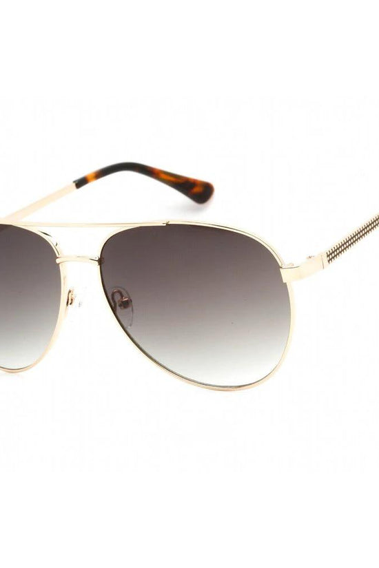 Guess Sonnenbrille aus goldfarbenem Metall by Guess