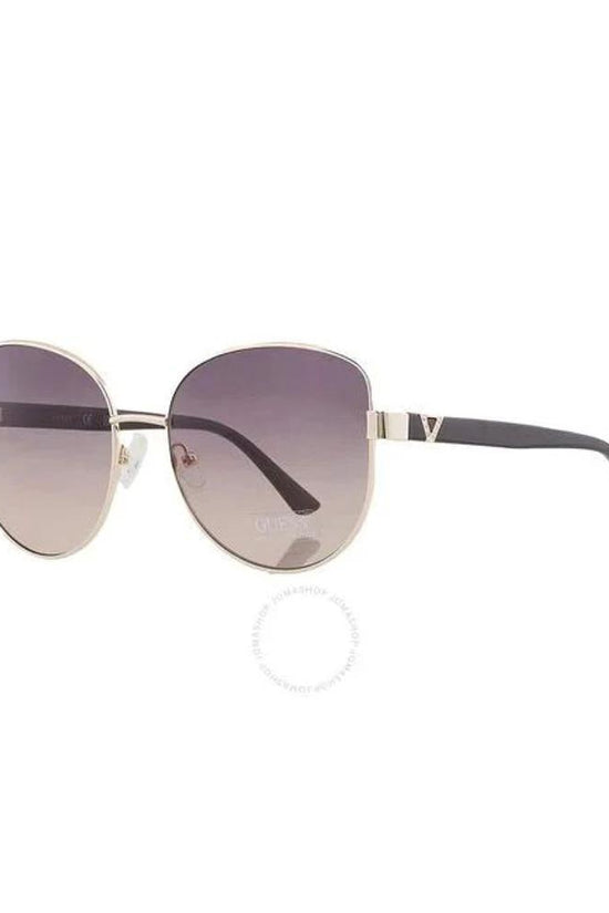 Guess Sonnenbrille aus goldfarbenem Metall by Guess