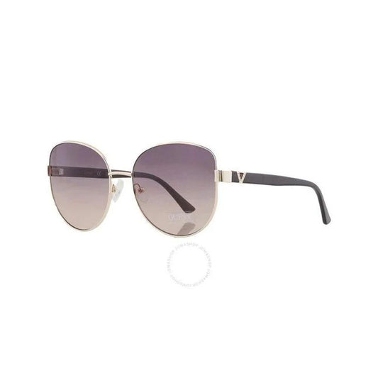 Guess Sonnenbrille aus goldfarbenem Metall by Guess