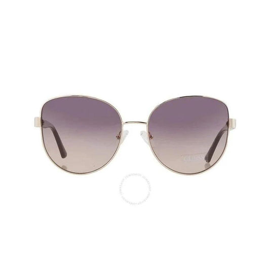 Guess Sonnenbrille aus goldfarbenem Metall by Guess