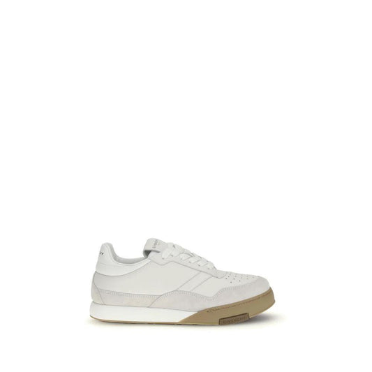Givenchy Weiße Bos Taurus Kalbsleder Chunky Sneaker by Givenchy