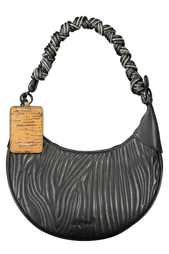 Desigual Nero Poliuretano Damentasche by Desigual