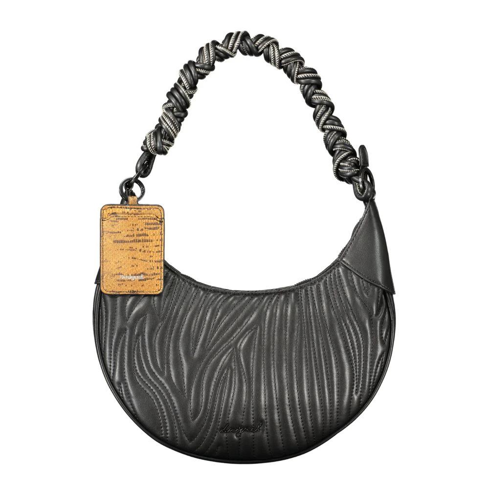 Desigual Nero Poliuretano Damentasche by Desigual