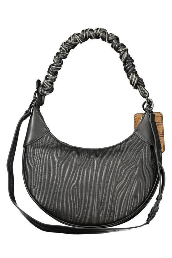 Desigual Nero Poliuretano Damentasche by Desigual