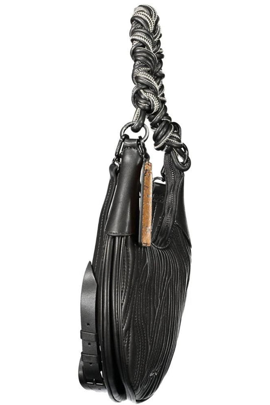 Desigual Nero Poliuretano Damentasche by Desigual