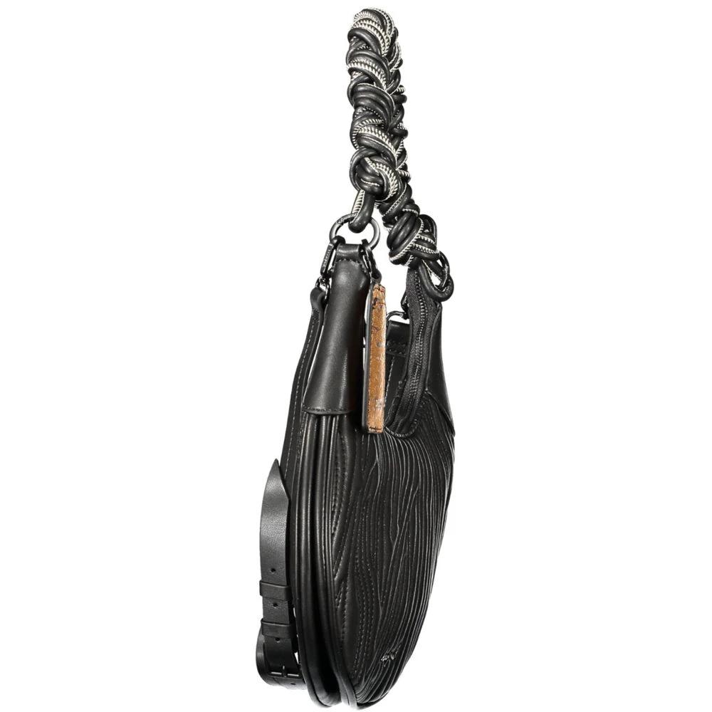 Desigual Nero Poliuretano Damentasche by Desigual