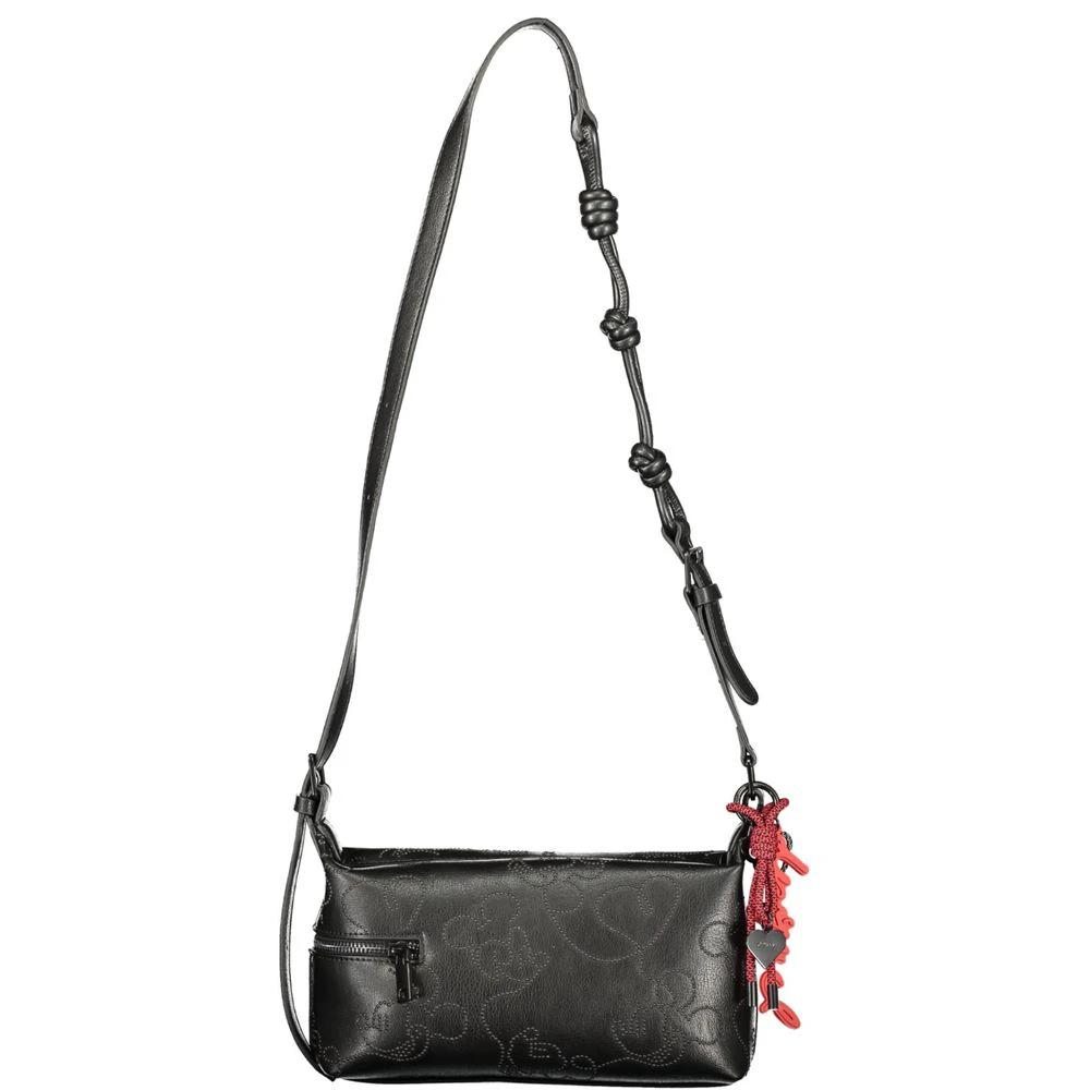 Desigual Schwarze Damen-Handtasche aus Polyurethan by Desigual