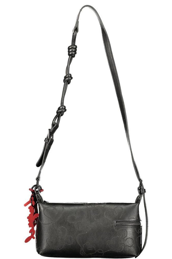 Desigual Schwarze Damen-Handtasche aus Polyurethan by Desigual
