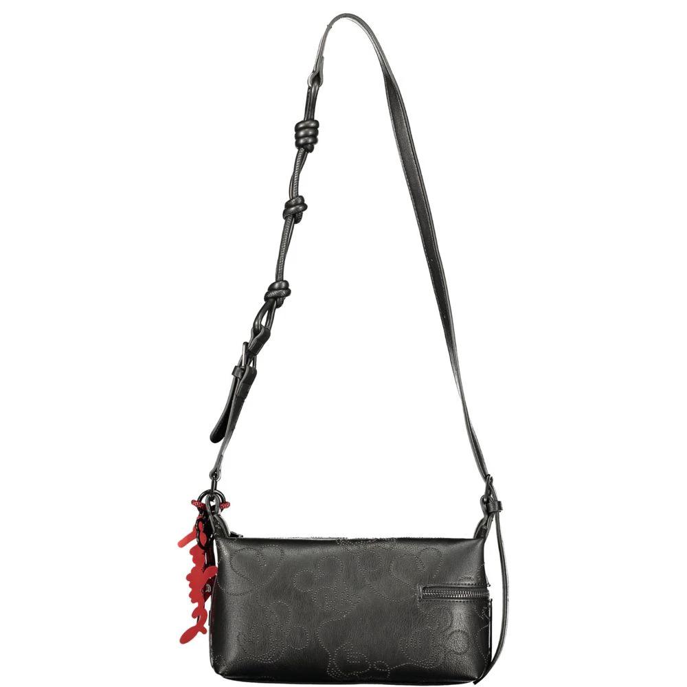 Desigual Schwarze Damen-Handtasche aus Polyurethan by Desigual