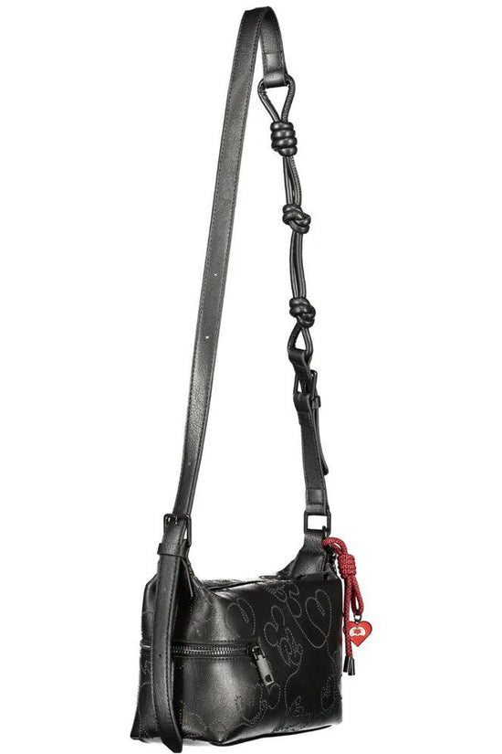 Desigual Schwarze Damen-Handtasche aus Polyurethan by Desigual