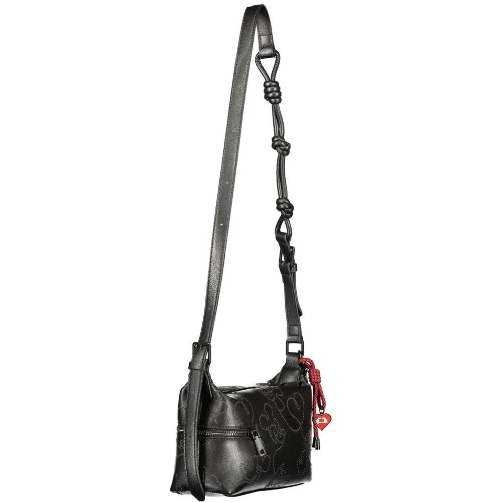 Desigual Schwarze Damen-Handtasche aus Polyurethan by Desigual