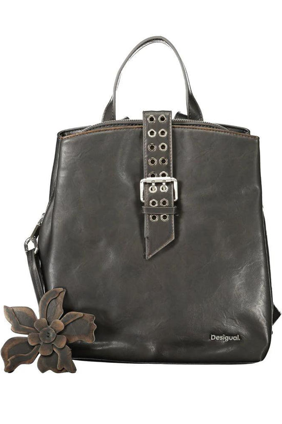 Desigual Schwarzer Rucksack aus Polyurethan für Damen by Desigual