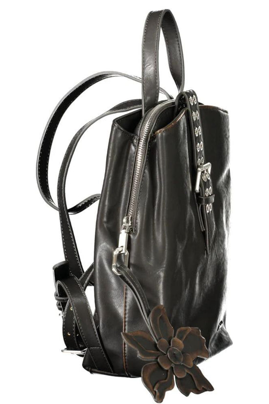Desigual Schwarzer Rucksack aus Polyurethan für Damen by Desigual