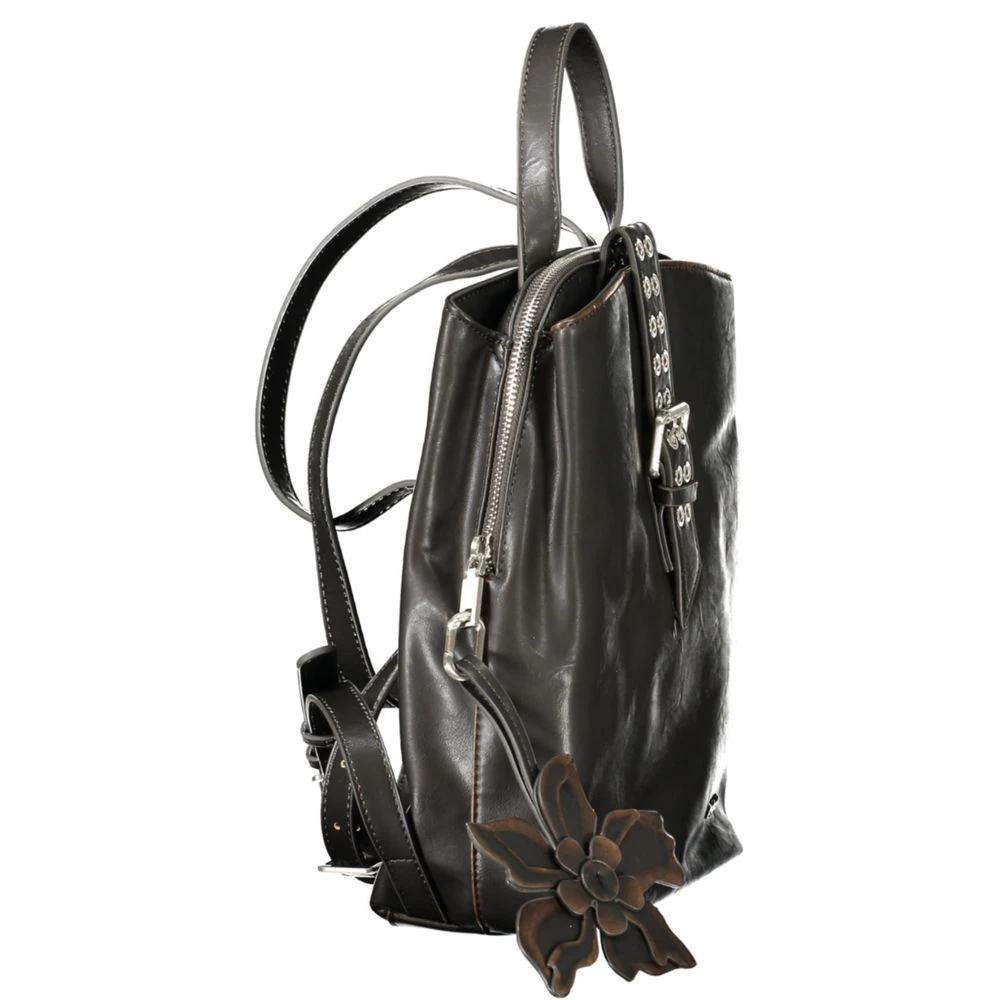 Desigual Schwarzer Rucksack aus Polyurethan für Damen by Desigual