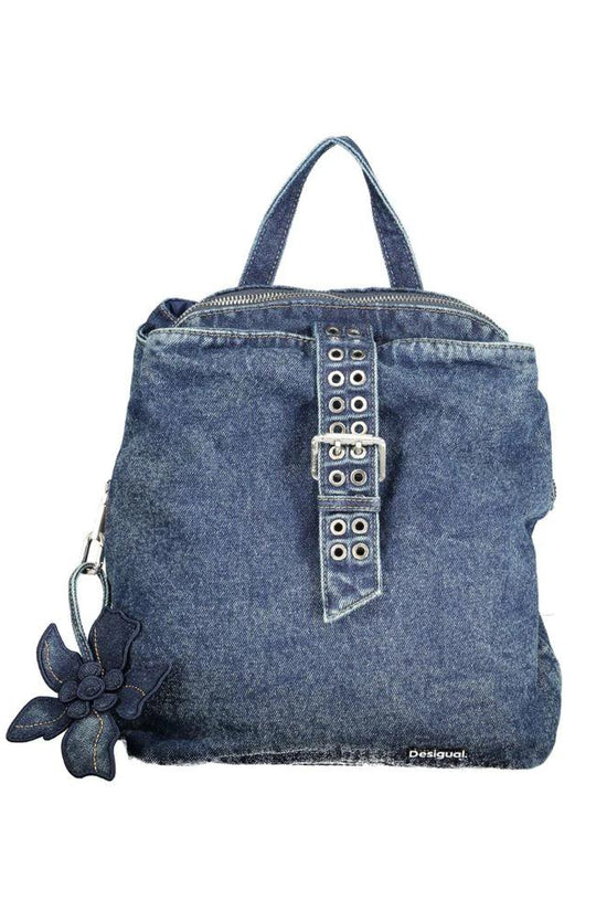 Desigual Blauer Damenrucksack aus Baumwolle by Desigual