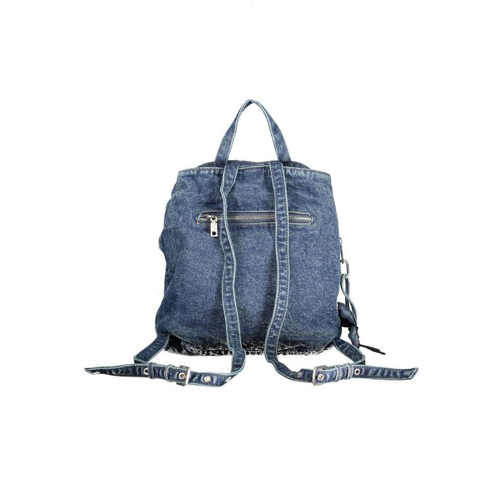 Desigual Blauer Damenrucksack aus Baumwolle by Desigual