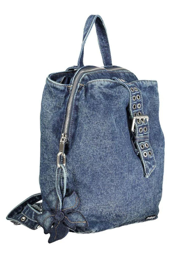 Desigual Blauer Damenrucksack aus Baumwolle by Desigual
