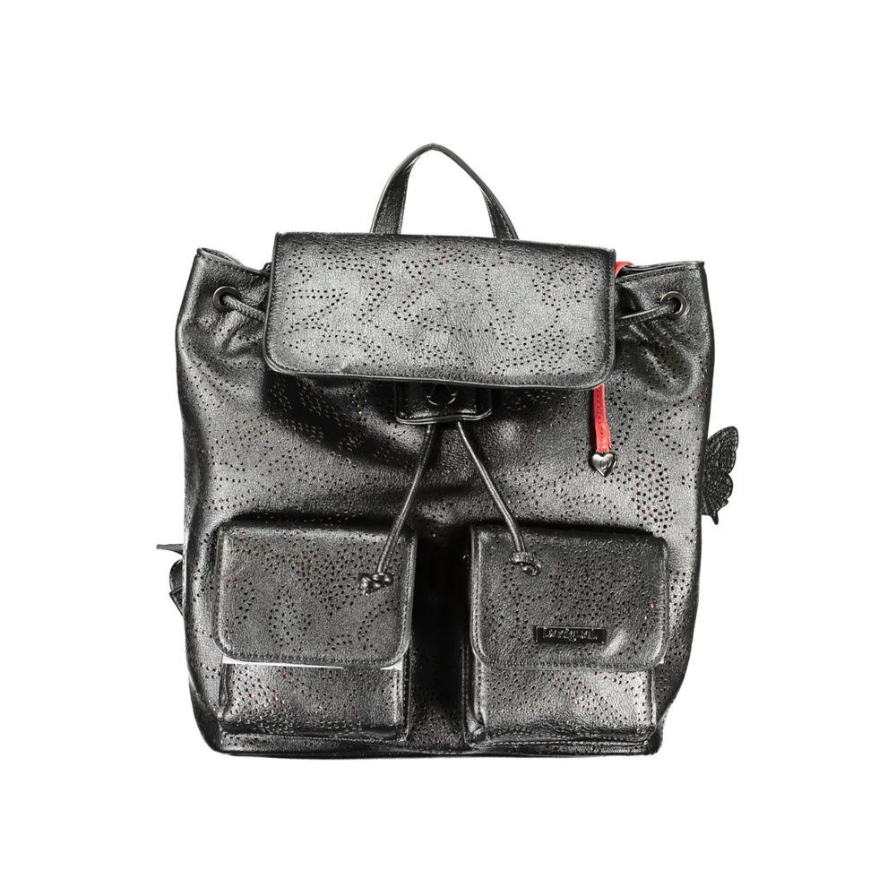 Desigual Schwarzer Mini-Rucksack aus Polyurethan für Damen by Desigual