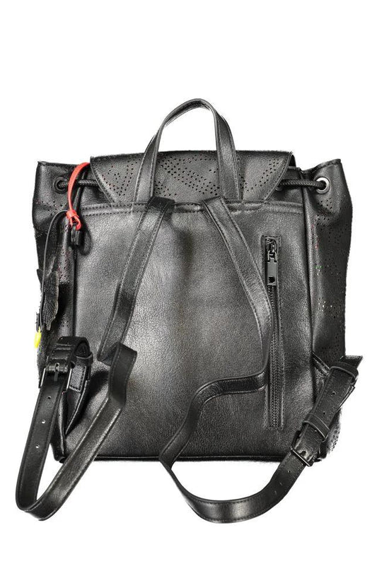 Desigual Schwarzer Mini-Rucksack aus Polyurethan für Damen by Desigual