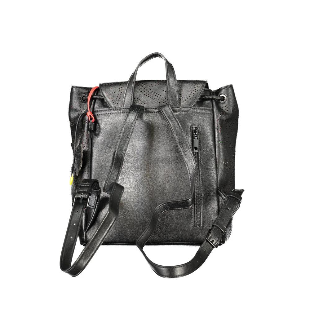 Desigual Schwarzer Mini-Rucksack aus Polyurethan für Damen by Desigual
