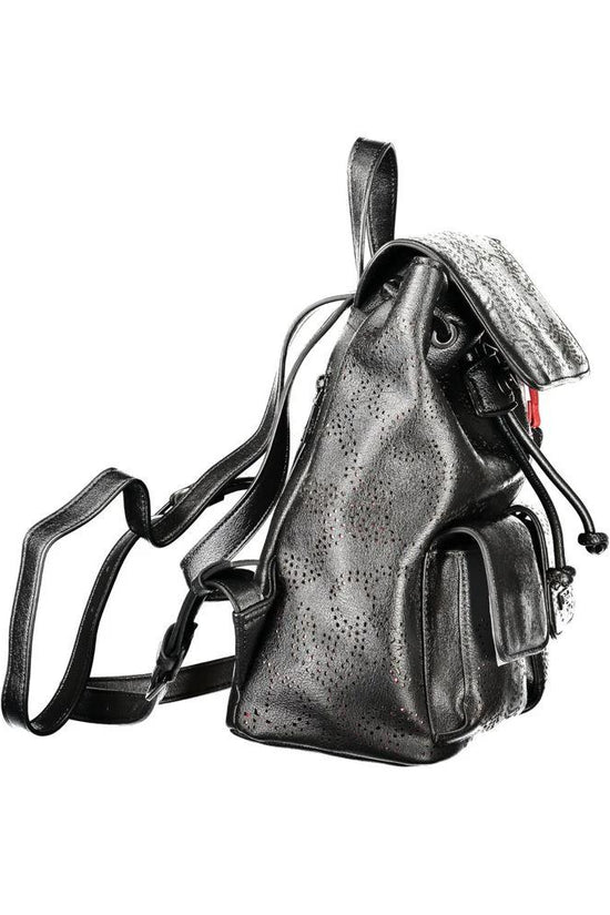 Desigual Schwarzer Mini-Rucksack aus Polyurethan für Damen by Desigual