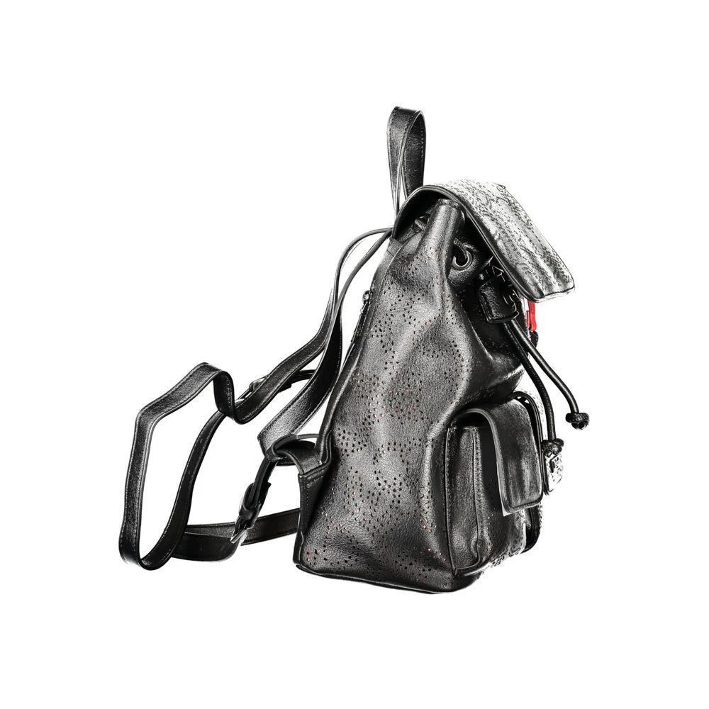 Desigual Schwarzer Mini-Rucksack aus Polyurethan für Damen by Desigual