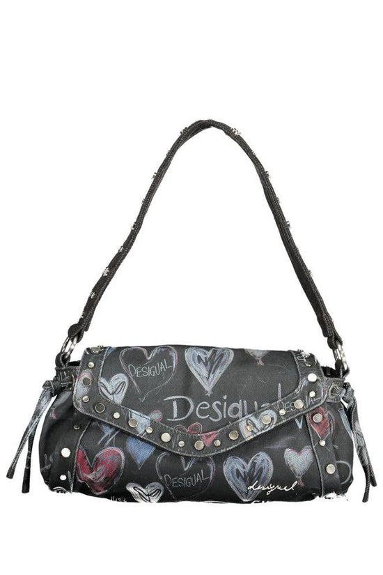 Desigual Schwarze Polyester Damentasche by Desigual