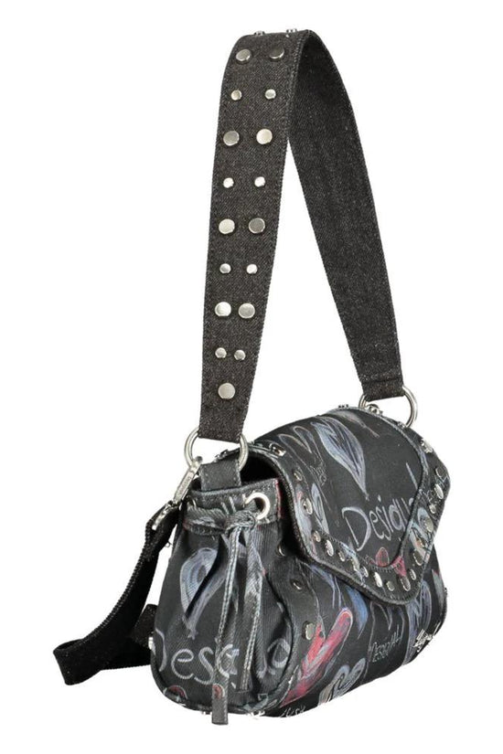 Desigual Schwarze Polyester Damentasche by Desigual